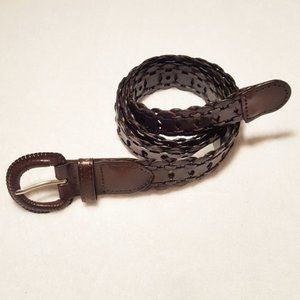 Kohl's Brown Leather Belt Style #04134 Medium M